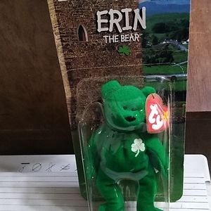 TY teenie Beanie baby 'Erin The Bear'